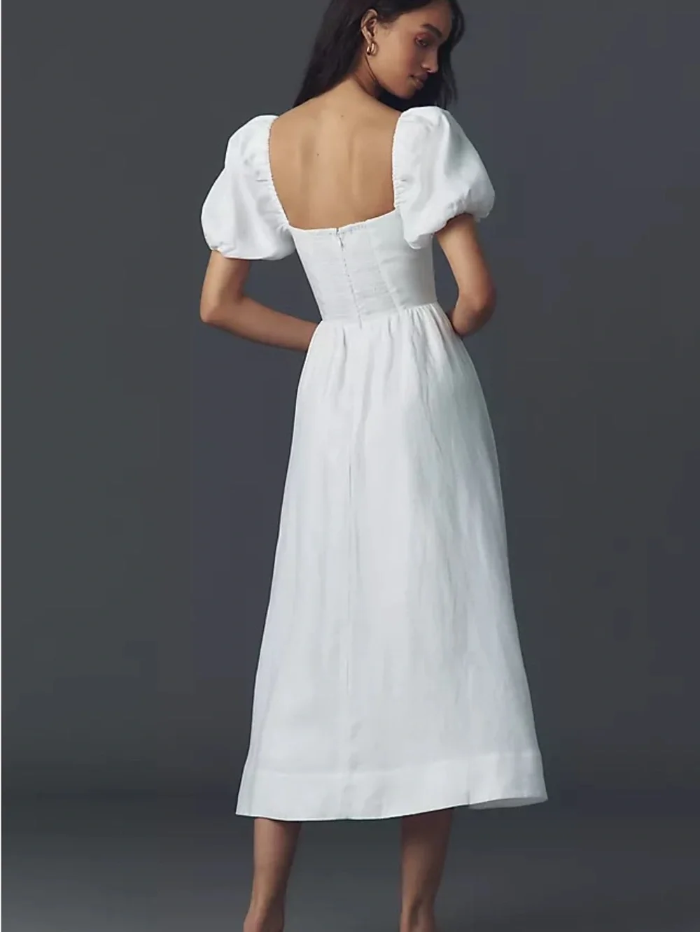 reformation linen dress - Picture 2 of 6